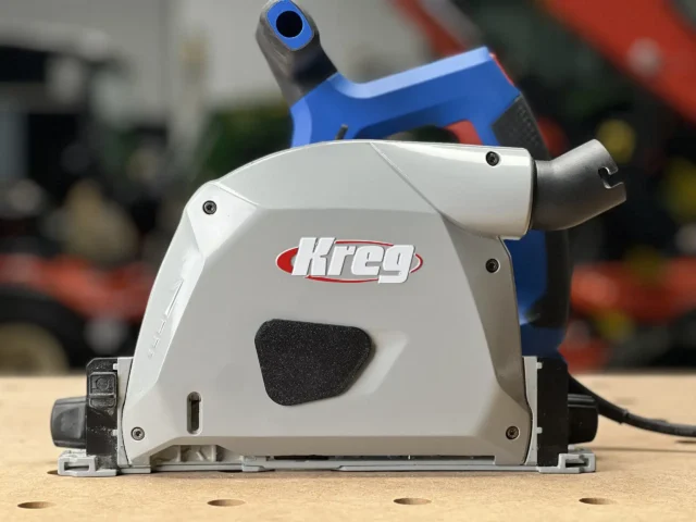 Improved dust collection with ToolCurve's Arbor cover for the Kreg ACS track saw