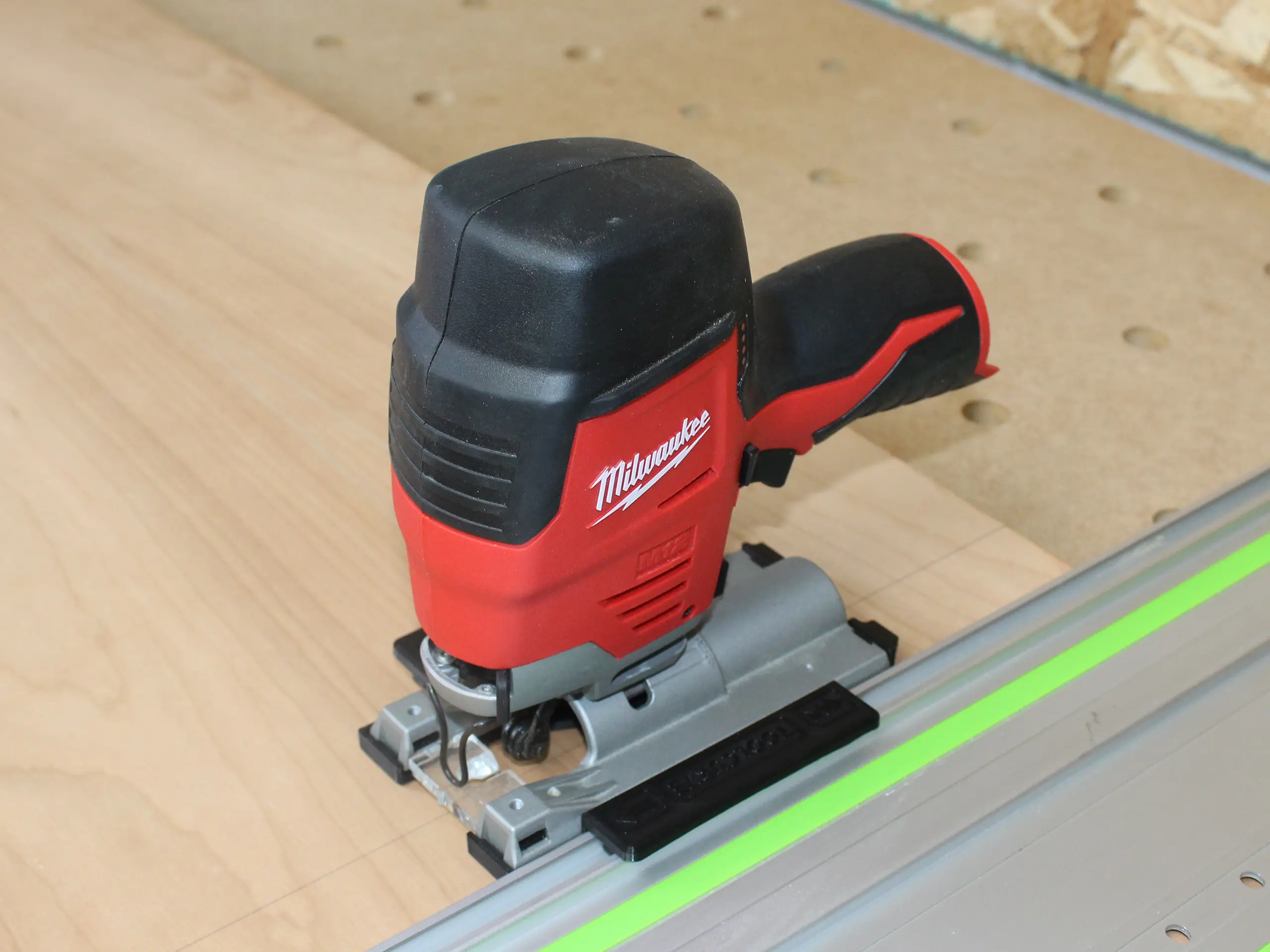 Jig Saw Guide Rail Adapter for Milwaukee M12 Jig Saw