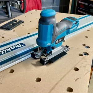 Makita 12v jigsaw adapter to connect to your track saw rail