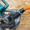 Use your 1 1/4th Shop Vac with your Makita 40v Miter Saw dust port