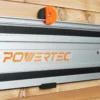 Mount your Powertec rails on your wall with the ToolCurve Wall mounts