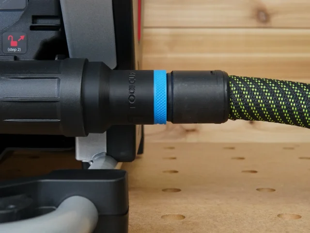 Use your Festool hose with your CTS Saw Stop table saw