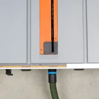 use your Festool 27mm hose with your portable ridgid table saw