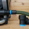 a Festool 27mm hose adapter for the Saw Stop CTS port