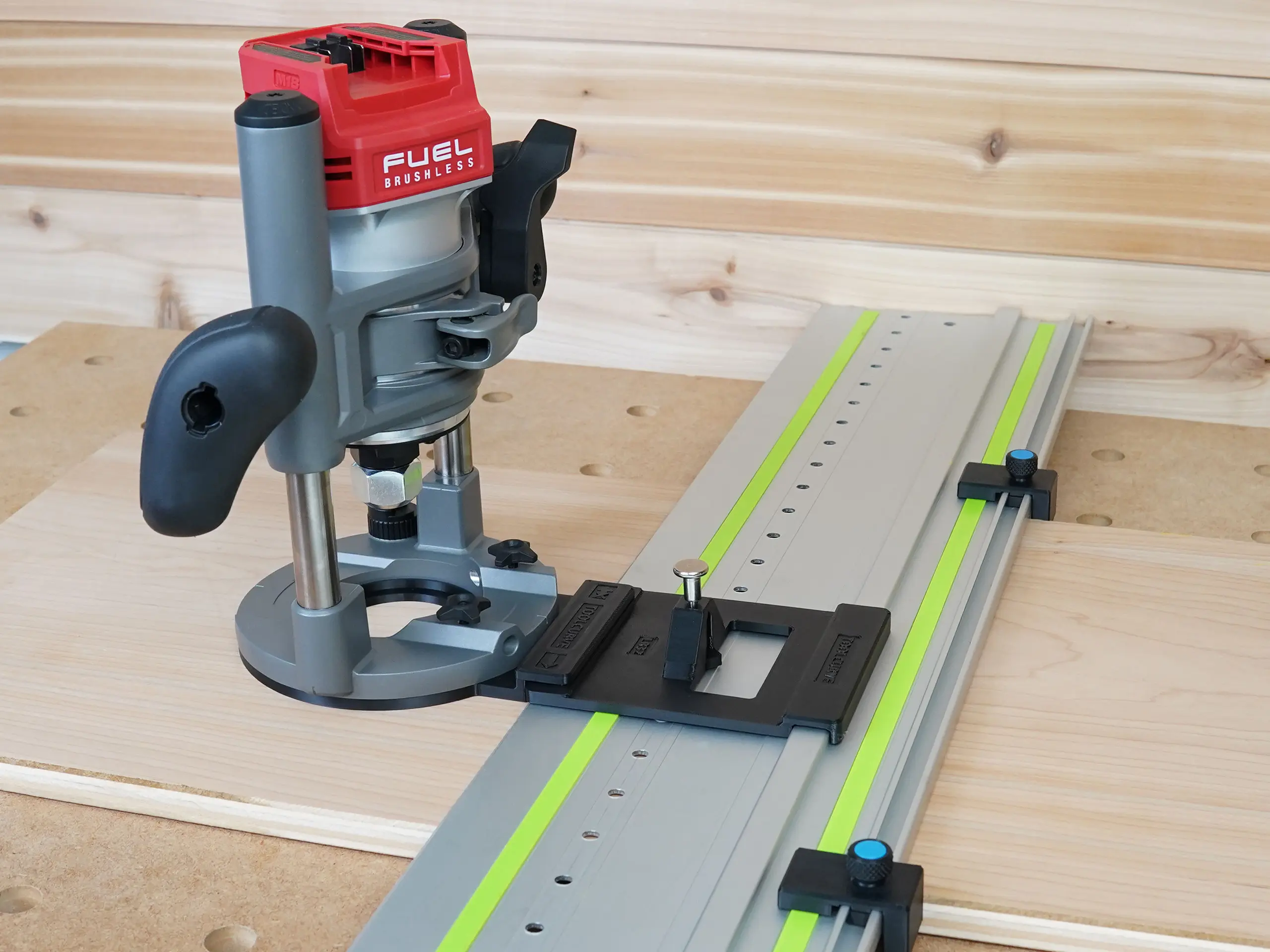 LR 32 Hole Drilling System for Milwaukee M18 2 1/4" HP Router