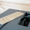 Zero Clearance Saw Stop compact table saw which is precision CNCed milled for a perfect fit