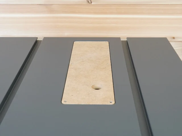 Improve the quality of your cut with the ToolCurve Zero Clearance insert for the Saw Stop Compact portable table saw