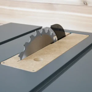 Get a free cut with the zero clearance insert for the SawStop compact table saw