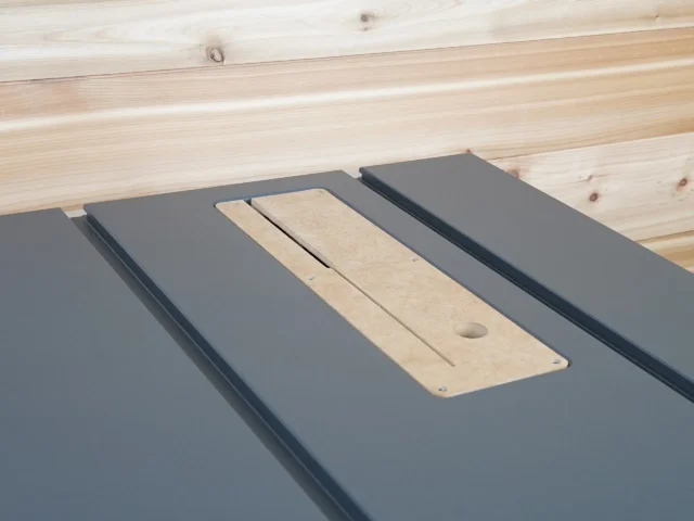 Zero Clearance, standard and dado for the saw stop portable table saw