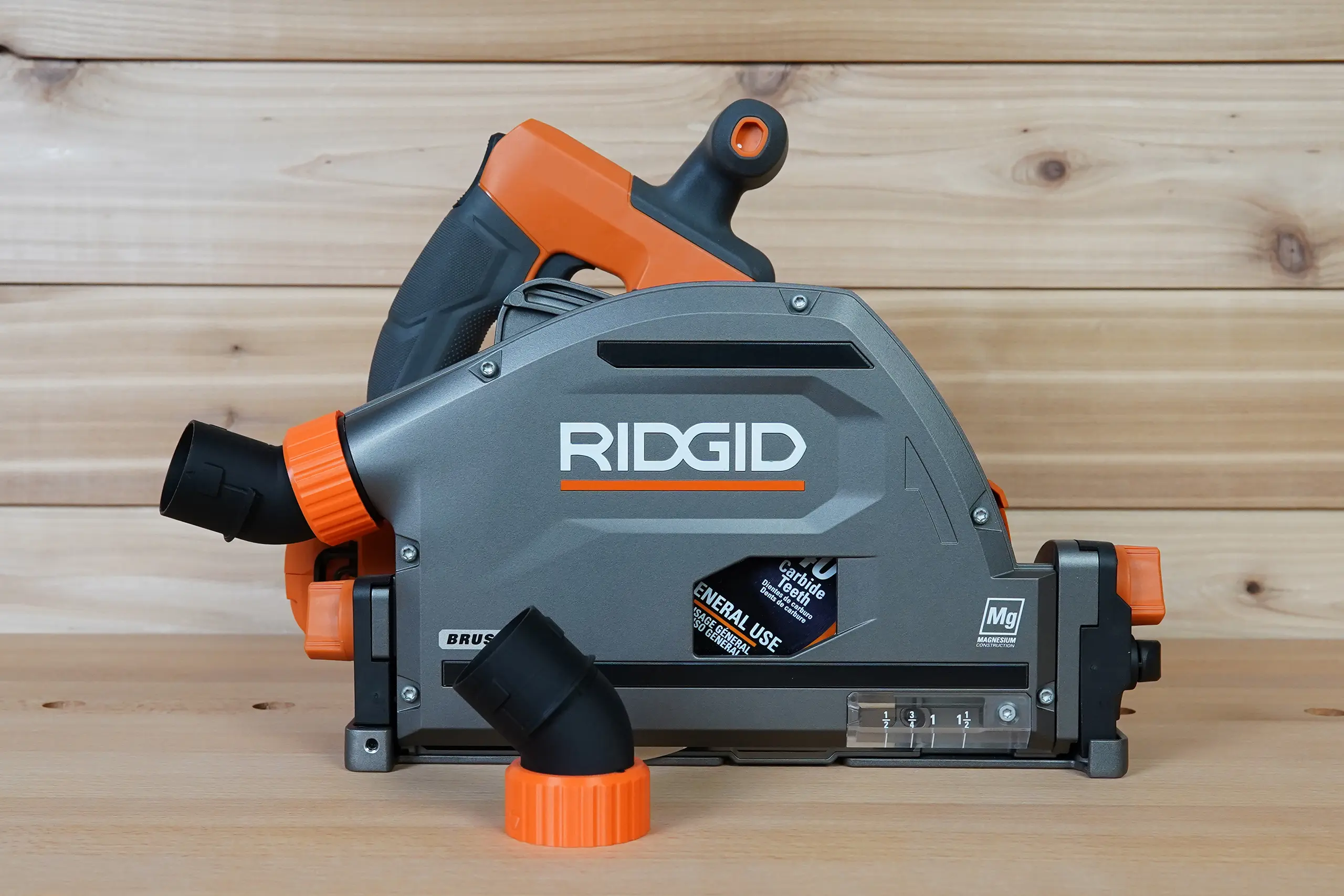No Snag Dust Port for Ridgid Track Saw