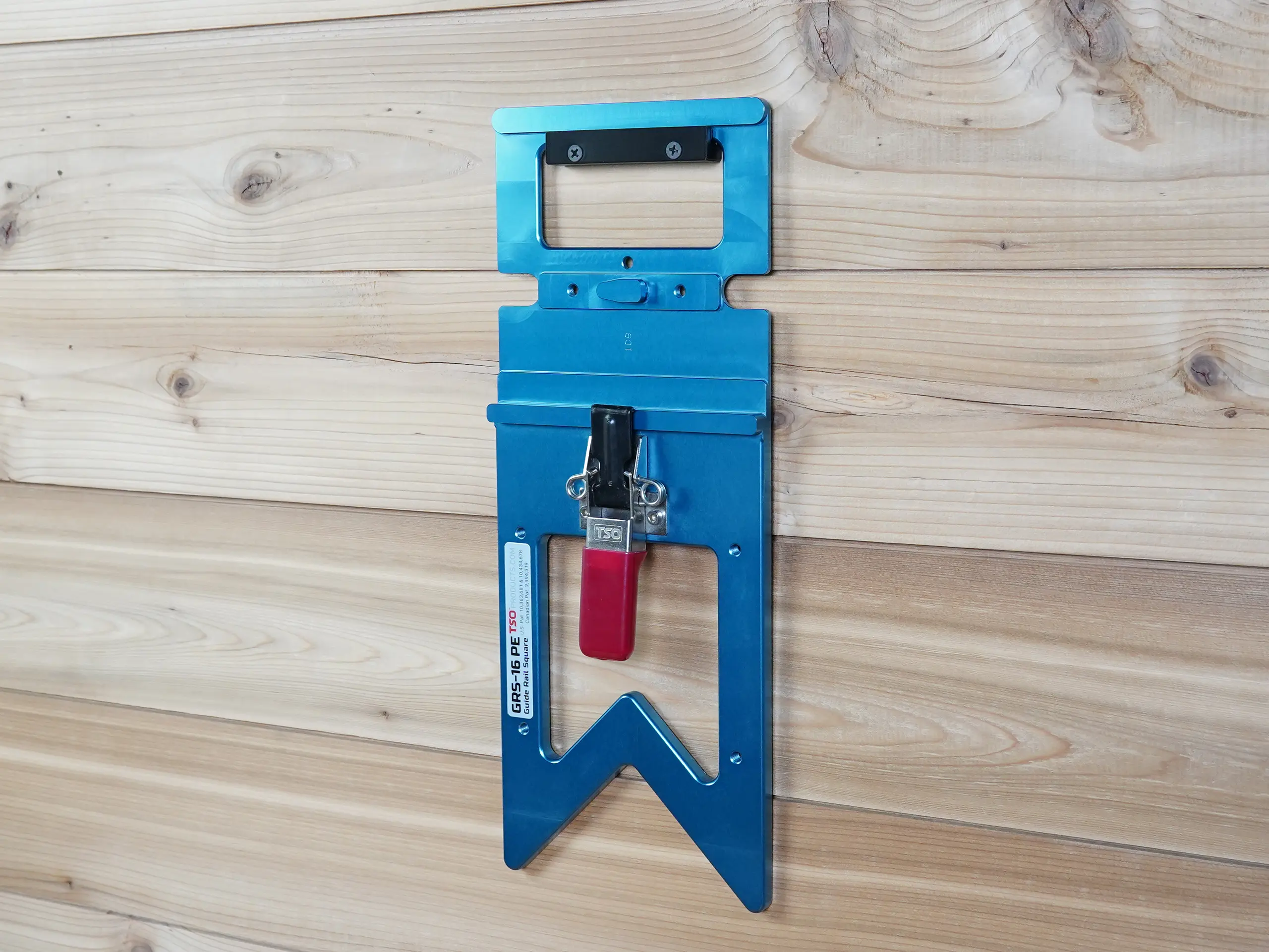 Track Saw Guide Rail Square Holder Wall Mount