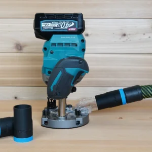 Hose Adapter for Makita 40v XGT 2-1/4 HP Cordless Plunge Router