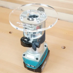 6″ Acrylic Router Base Plate for Makita Trim Router