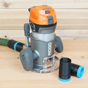 Hose Adapter for Ridgid 2 HP Fixed Base Router