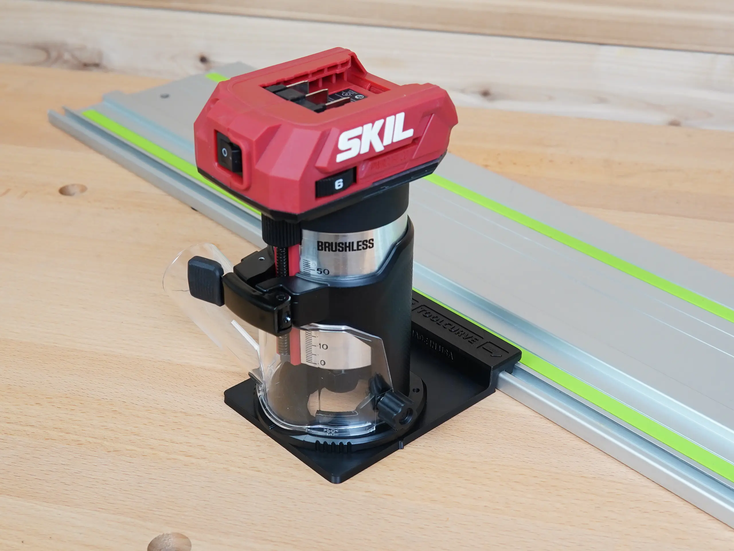 Guide Rail Adapter for SKIL 20v Trim Router