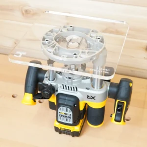 10" Base Plate for Dewalt 2-1/4 HP Cordless Router